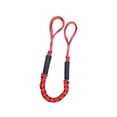 thumbnail image 1 of Elastic Boat Bungee Dock Line Docking Rope Boat Dock Dock Lines for Line Stretches to 5.5ft Red Black Dots, 1 of 9
