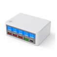 thumbnail image 1 of 65W Multi 4 Port USB Fast Charging Station,Quick Charge QC3.0 PD 20W Wall Charger Hub With LCD For Phone Tablet ,Multi-Device Charger, 1 of 7