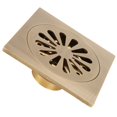 thumbnail image 2 of Drain de Douche, Antique avec Filtre Anti-Reflux, pour Douche Salle de Bain, 2 of 8