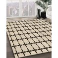 thumbnail image 3 of Ahgly Company Tapis d'Intérieur Lavable à la Machine, Carré, Transitionnel, Beige Blé, Tapis de Zone, 3 Pieds Carré, 3 of 7
