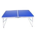 thumbnail image 2 of Table Pliante Portable Robuste en Aluminium pour Pique-Nique BBQ Jardin - Bleu, 2 of 8