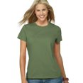 thumbnail image 1 of Hanes Womens Nano-T T-shirt, L, Pine, 1 of 1