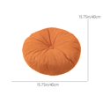 thumbnail image 3 of Matoen Cushion Thickened Fabric Round Balcony Tatami Windowsill Floor Machine Washable, 3 of 8