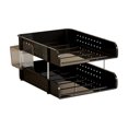 thumbnail image 2 of Pegboard Desk Organizer with Pen Holder | Stationery and Cosmetic Storage Rack | Document and Office Supplies Shelf for Home Workspace, Study Desk, Vanity Table, 2 of 6