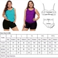 thumbnail image 2 of Women's Plus Size Swimsuit Two Piece Bathing Suits, 2 of 4