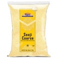 thumbnail image 1 of Rani Sooji Coarse (Farina, Suji, Rava, Rawa, Wheat Semolina) Flour 64oz (4lbs) 1.81kg Bulk ~ All Natural | Vegan | NON-GMO | Kosher | Indian Origin, 1 of 8