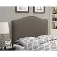 thumbnail image 5 of PRI Camel Back Upholstered King Headboard in Taupe Brown, 5 of 5
