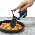 thumbnail image 1 of Yhmxh Kitchen Gadgets Kitchen Gifts Kitchen Essentials Stainless Steel Motorcycle Pizza Cutter Vehicles Pizza Cutter Ingenious Rolling Knife Pizza Wheel Cutter Pizza Cutter Baking Tool Pizza Cutter, 1 of 6