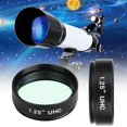 thumbnail image 3 of Sonew Filter,Telescope Filter,1.25 Inch 31.7mm Filter UHC Light Pollution Inhibition Lens for Astronomical Telescope Monocular Eyepiece Lens, 3 of 9