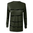 thumbnail image 4 of DPTALR T-Shirt à Manches Longues Imprimé Femme, 4 of 5