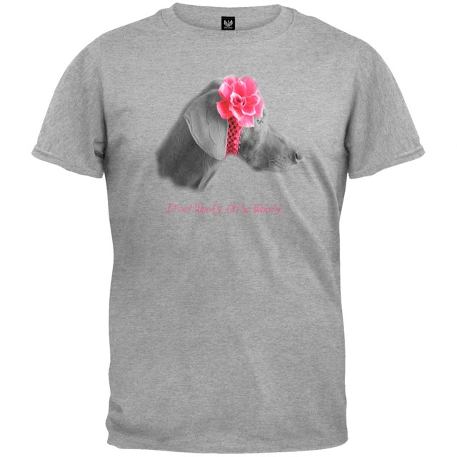 Weimaraner Headbow Heather Gray T-Shirt