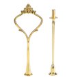 thumbnail image 2 of Cake Fitting Set - Multi-Tiers Cake Cupcake Tray Stand Handle Fruit Plate Hardware Fitting Holder(3-Tiers Round), 2 of 3
