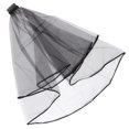 thumbnail image 3 of Wedding Veil Bridal Veil Wedding Party Short Veil Double Layer Veil Photo Prop with Comb, 3 of 9