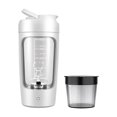thumbnail image 2 of weibbin Electric Shaker Bottle with Powder Box, Protein Mixing Cup, USB Rechargeable Shaker Cups for Protein,Milk,Meal Replacement Shakes, Portable & Leak-proof, 2 of 5