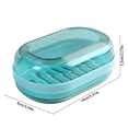 thumbnail image 3 of Fridja Sales Soap Box Macaron Color Bathroom Supplies Soap Box Summer Refresh for Home, 3 of 6