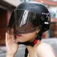 thumbnail image 2 of Casque de Trottinette Électrique à Face Ouverte Noir avec Protection UV, 2 of 5