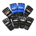 thumbnail image 3 of facefd MMA Gants de Combat de Boxe Demi-Doigt Mitaine Gants d'Entraînement pour Adultes Bleu 1, 3 of 8