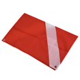 thumbnail image 2 of Lefu Scuba Dive Boat Flag Scuba Diving Sign Marker Lightweight red white, 2 of 9