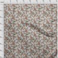 thumbnail image 4 of oneOone Georgette Viscose Gray Fabric Floral Craft Projects Decor Fabric Printed By The Yard 42 Inch Wide, 4 of 4