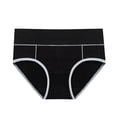 thumbnail image 4 of Bigersell Culottes en Coton Multipacks Lot de 5 Culottes en Coton Patchwork sous-Vêtements Sans Coutures Multipack Grande Taille Culottes Sans Lignes Culottes Invisibles pour Femmes Couvrance Totale P-Multicolore TG, 4 of 9
