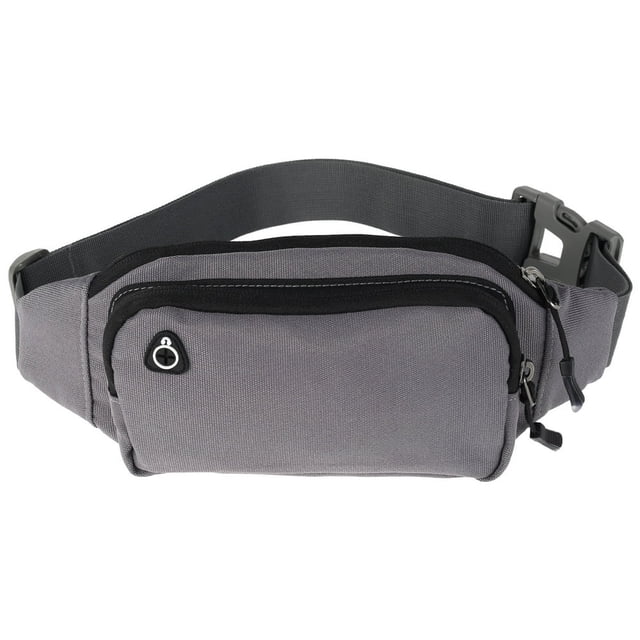 Sac Banane de Sport 11.8” Ceinture de Course avec Sangle Réglable