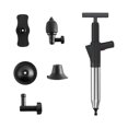 thumbnail image 1 of Pneumatic Drain Cleaner Tool High Pressure Air Powered Sewer Line Unclogger for Toilet Pipe and Floor Drain Connection, 1 of 4