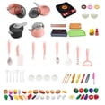 thumbnail image 2 of UsTZtai under $5 Toddler Play Kitchen Set with Utensils, Realistic Safe Cookware for Pretend Cutting, Educational Toy for Children Learning, 2 of 7