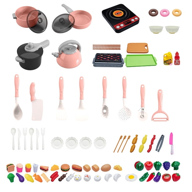 CUTE STONE Ensemble de Jeu de Cuisine pour Enfants, évier à Eau, cuisinière avec Vapeur, lumière et Son, Accessoires de Cuisine Jouets avec Nourriture Jouet, Cadeau garçons Filles Tout-Petits (Vert CUTE STONE Ensemble de Jeu de Cuisine pour Enfants, évier à Eau, cuisinière avec Vapeur, lumière et Son, Accessoires de Cuisine Jouets avec Nourriture Jouet, Cadeau garçons Filles Tout-Petits (Vert