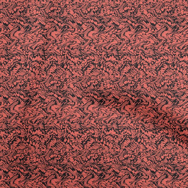 oneOone Cotton Flex Pastel Red Fabric Block Craft Projects Decor Fabric Printed By The Yard 40 Inch Wide-W4