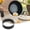 A, variant on Riforla Egg Rings for Frying Stainless Steel Egg Rings Round Egg Cooker Rings Pancake with Black Silicone Handle Non Stick Egg for Kitchen Breakfast Tool Egg Bakeware A
