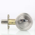 thumbnail image 4 of Serrures Bouton de Porte avec 3 Clés Poignée d'Intimité Chambre Salle de Bain Serrures de Poignée Acier Inoxydable Poli Ensemble de Boutons de Porte Intérieur Poignée de Porte Verrouillable, 4 of 7