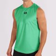 thumbnail image 1 of Styesk Tank Tops Men Fashionable Men's Round-neck Solid Color Mesh Drying Sleeveless, 1 of 6