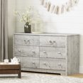 thumbnail image 1 of South Shore Aviron 6-Drawer Dresser for Child, in Seaside Pine, 1 of 11