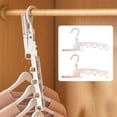 thumbnail image 4 of Folding 5-hole Clothes Drying Rack 360° Rotary Hook Portable Travel Hanger, G7U9, 4 of 8