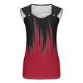 thumbnail image 3 of Plebaso Camisole pour Femmes Mode Imprimée T-Shirts Sans Manches Décontractés Amples d'Été Tuniques Chemisiers pour Dames, 3 of 5
