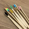 thumbnail image 1 of Flat Toothbrush Homestay Hotel Disposable Original Bbamboo Charcoal Soft Bristle Toothbrushes For Adult, 1 of 5