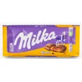 thumbnail image 1 of Milka Alpine Milk Chocolate with Caramel Filling, 100 g, 1 of 5