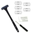 thumbnail image 2 of 1 Set Body Shaver Ergonomics Handle Sharp Head Multipurpose Portable Back Shaver Hair Removal Razor for Wife, 2 of 8