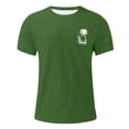 thumbnail image 3 of T-shirt Décontracté à Imprimé Graphique, Manches Courtes, Col Rond, pour Usage Quotidien, T-Shirt pour Homme à Coupe Confortable et, 3 of 3