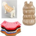 thumbnail image 1 of TopLLC And Winter Pet Color Coat Down Jacket Vest Thickened Pet Clothes, 1 of 3