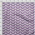 thumbnail image 4 of oneOone Georgette Viscose Purple Fabric Block Sewing Material Print Fabric By The Yard 42 Inch Wide, 4 of 5