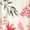 Red, variant on White Mark Women's Floral Cold Shoulder Tunic Top