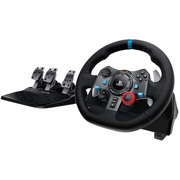 Logitech Dual-motor Feedback Driving Force G29 Gaming Racing Wheel with Responsive Pedals for PlayStation 4 and PlayStation 3