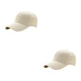 thumbnail image 1 of relayinert Lightweight And Breathable Sun Cap Sporty Style For Outdoor Enthusiasts Adjustable Strap Polyester Outdoors Sun Cap beige 2Set, 1 of 6