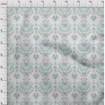 thumbnail image 4 of oneOone Polyester Lycra Teal Green Fabric Block Sewing Craft Projects Fabric Prints By Yard 56 Inch Wide, 4 of 5