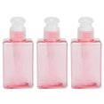 thumbnail image 1 of 3PCS 100ml Refillable Plastic Empty Pump Bottle Lotion Soap Dispenser Liquid Container for Shampoo Body Wash, 1 of 14