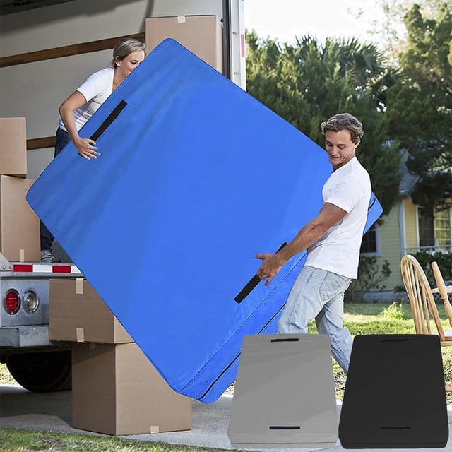 Vaidha Sac pour Matelas avec Poignées pour Déménagement et Rangement?Bâche Robuste Réutilisable pour Rangement de Matelas?Housse de Transport Facile pour Déménager un Matelas