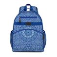 thumbnail image 1 of Healing Psychedelic Style Student Backpack Adjustable Padded Straps Chest Strap Large Capacity Durable Backpack For Daily Use, 1 of 2