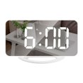 thumbnail image 1 of Réveil Numérique Led Miroir Électronique Horloges Double Charge Usb Horloges Modernes, 1 of 7