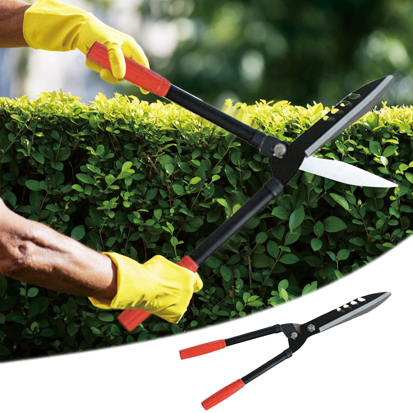 Heavy Duty Garden Pruning Shears 2 In 1 System Ergonomic Branch Cutter For Trees Shrubs Hedges Landscaping Tools